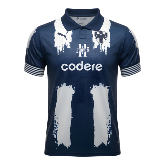 Jersey Local CF Monterrey Mundial de Clubes 2025 x Junior H México en Lagrimas Sad Boyz Tour