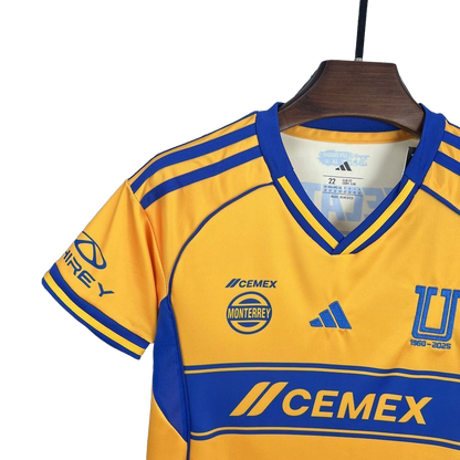 Jersey Local Tigres UANL Niño 25/26