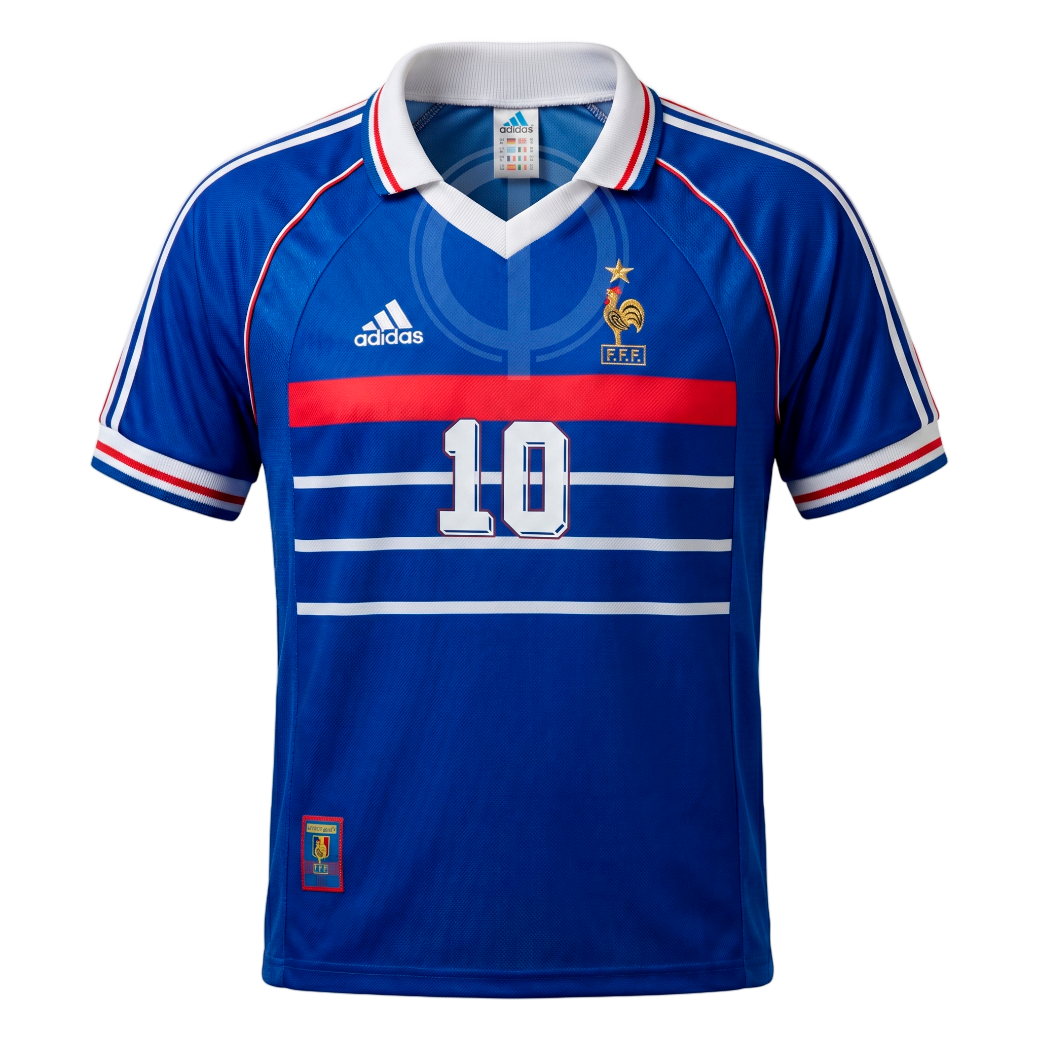 Jersey Adidas Francia Local 1998