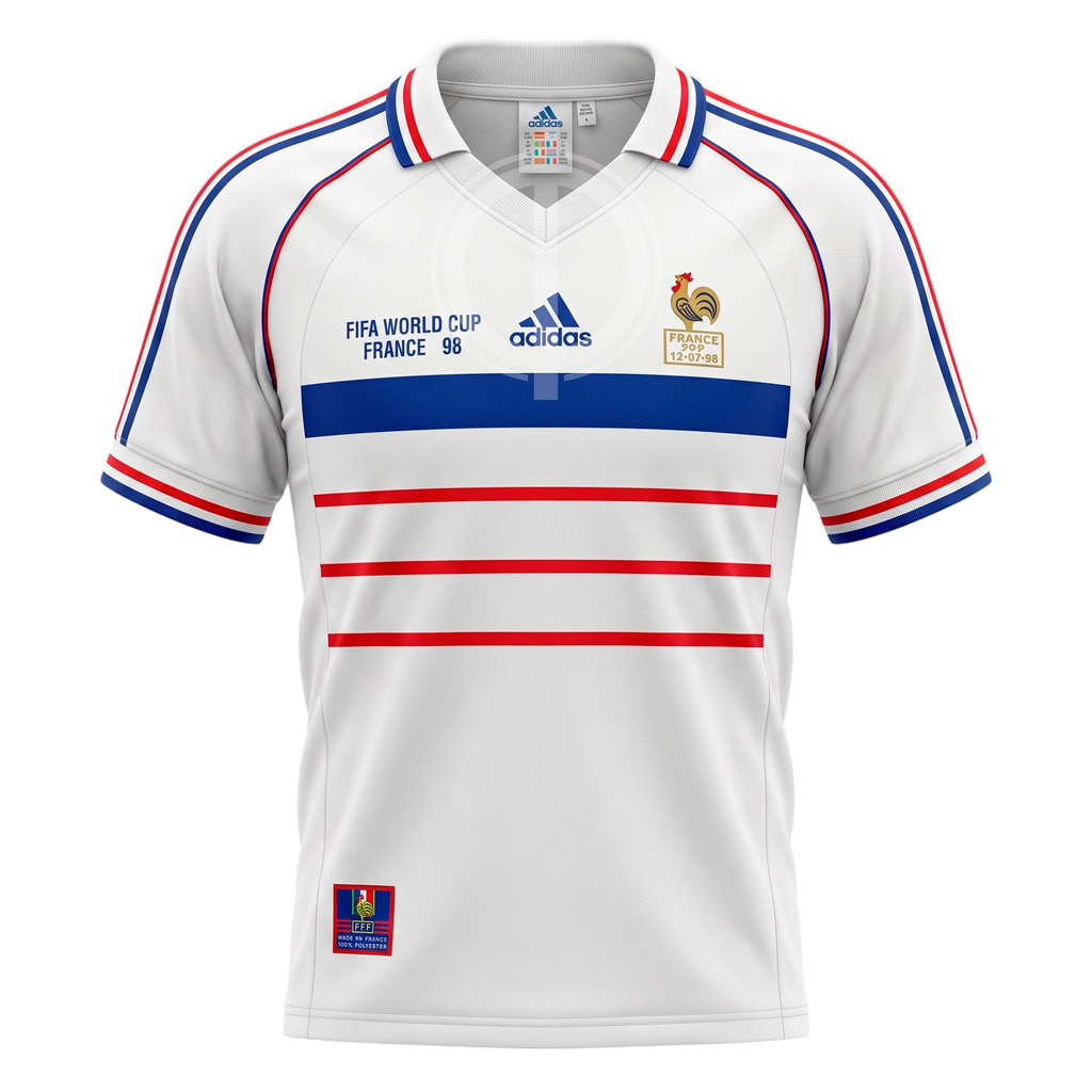 Jersey Adidas Francia Visitante 1998