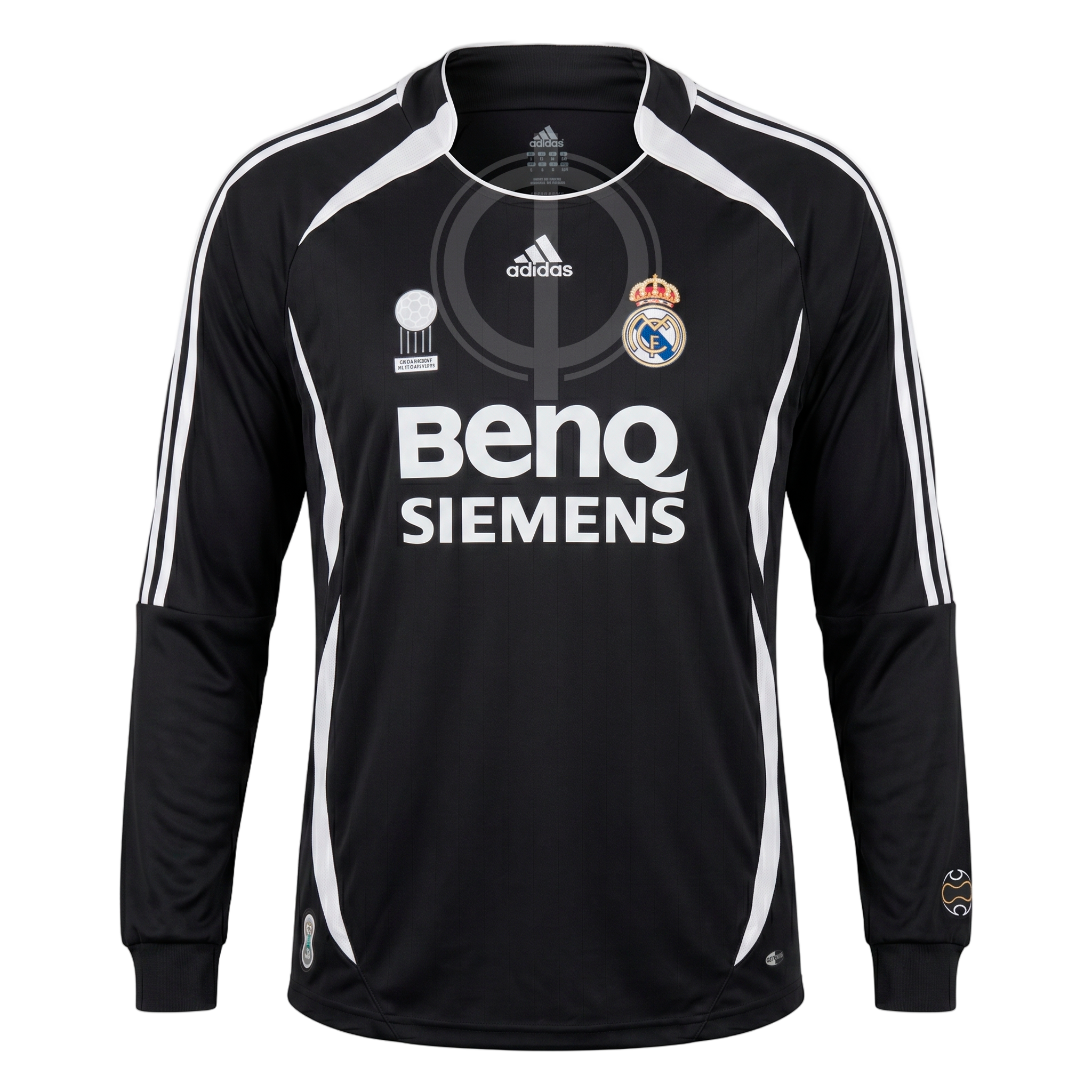 Jersey Adidas Manga Larga Real Madrid Visitante 06/07