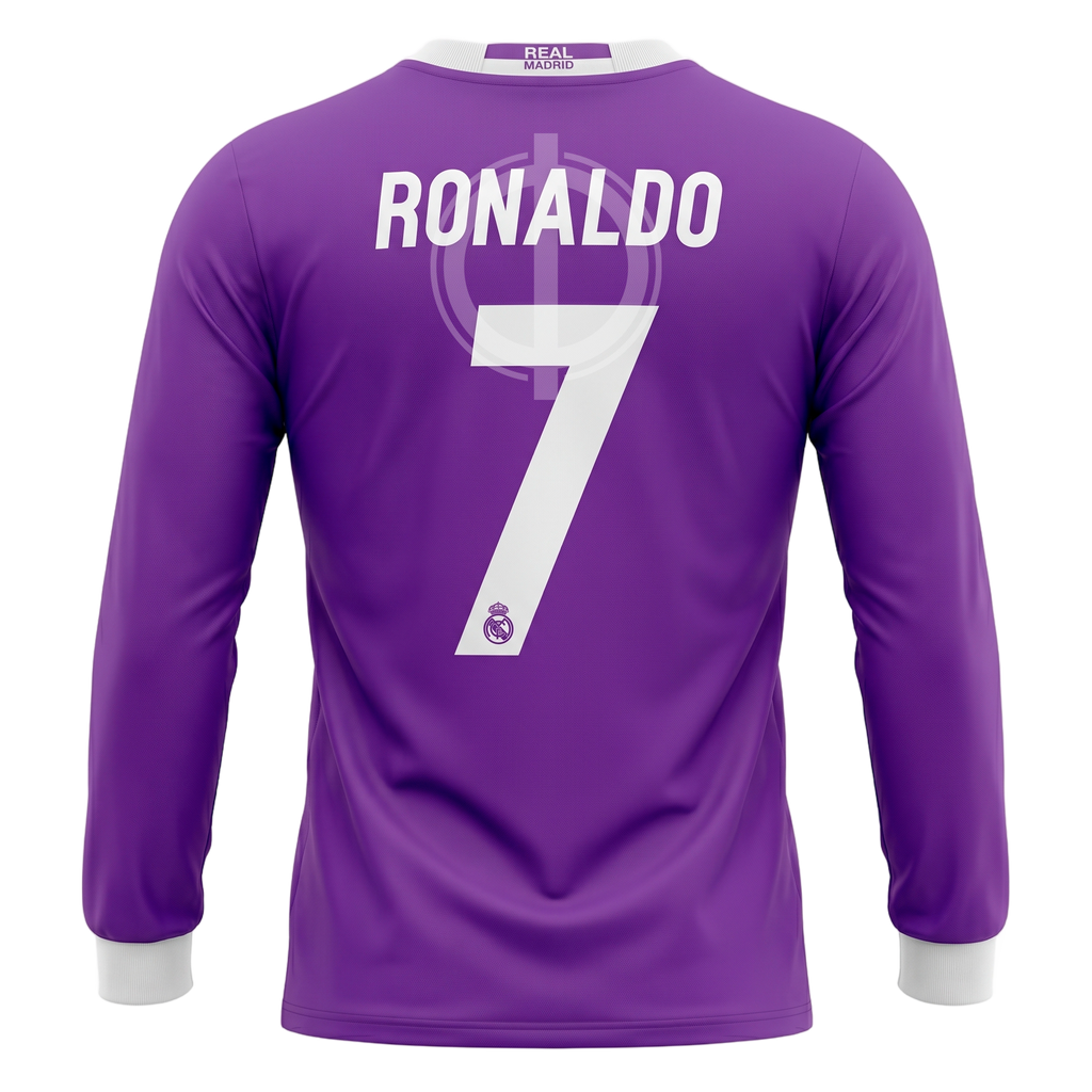 Jersey Adidas Manga Larga Real Madrid Visitante 16/17