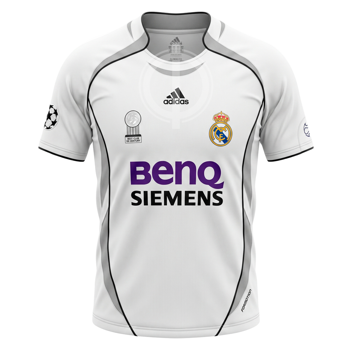 Jersey Adidas Real Madrid Local 06/07