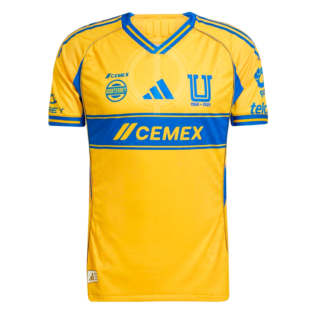 Jersey Adidas Tigres UANL Local 25/26 Authentic