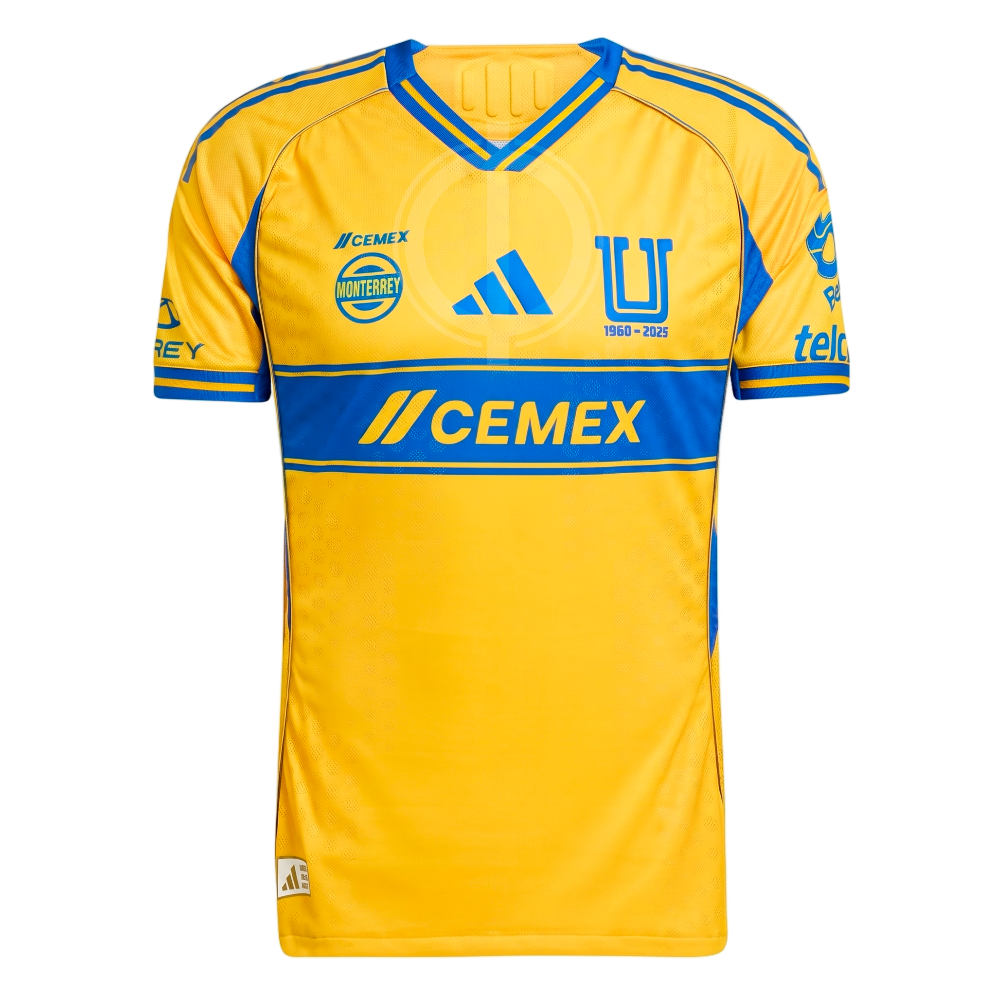 Jersey Adidas Tigres UANL Local 25/26 Authentic