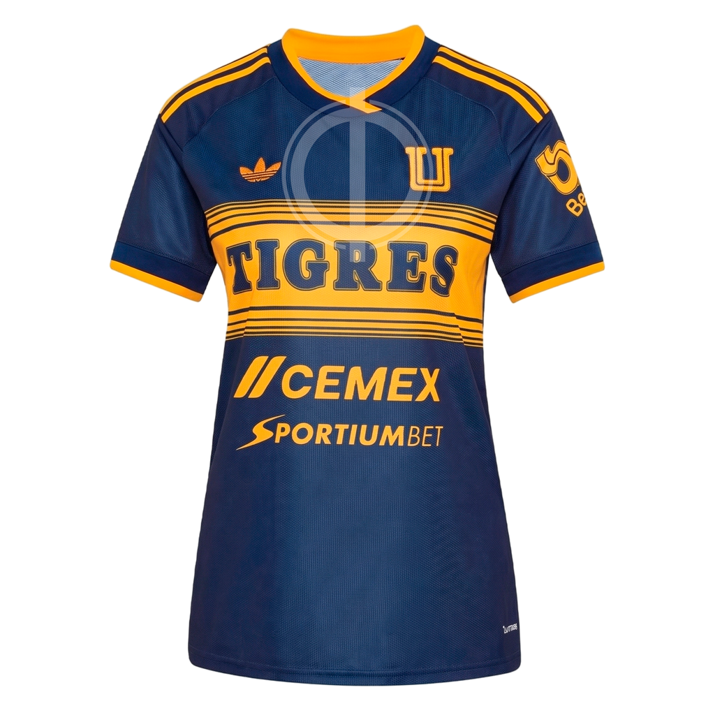 Jersey Adidas Tigres UANL Mujer Visitante 26/27