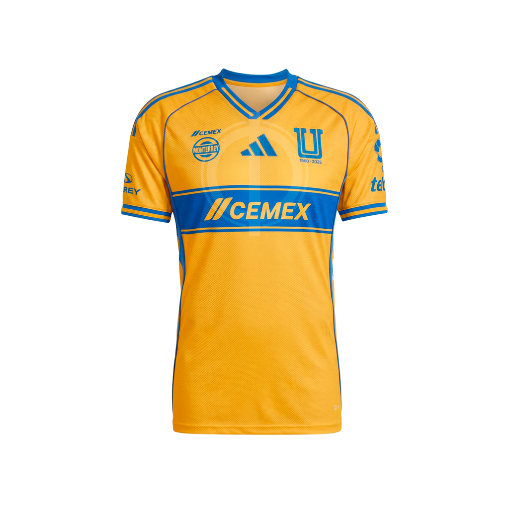 Jersey Adidas Tigres UANL Niño Local 25/26
