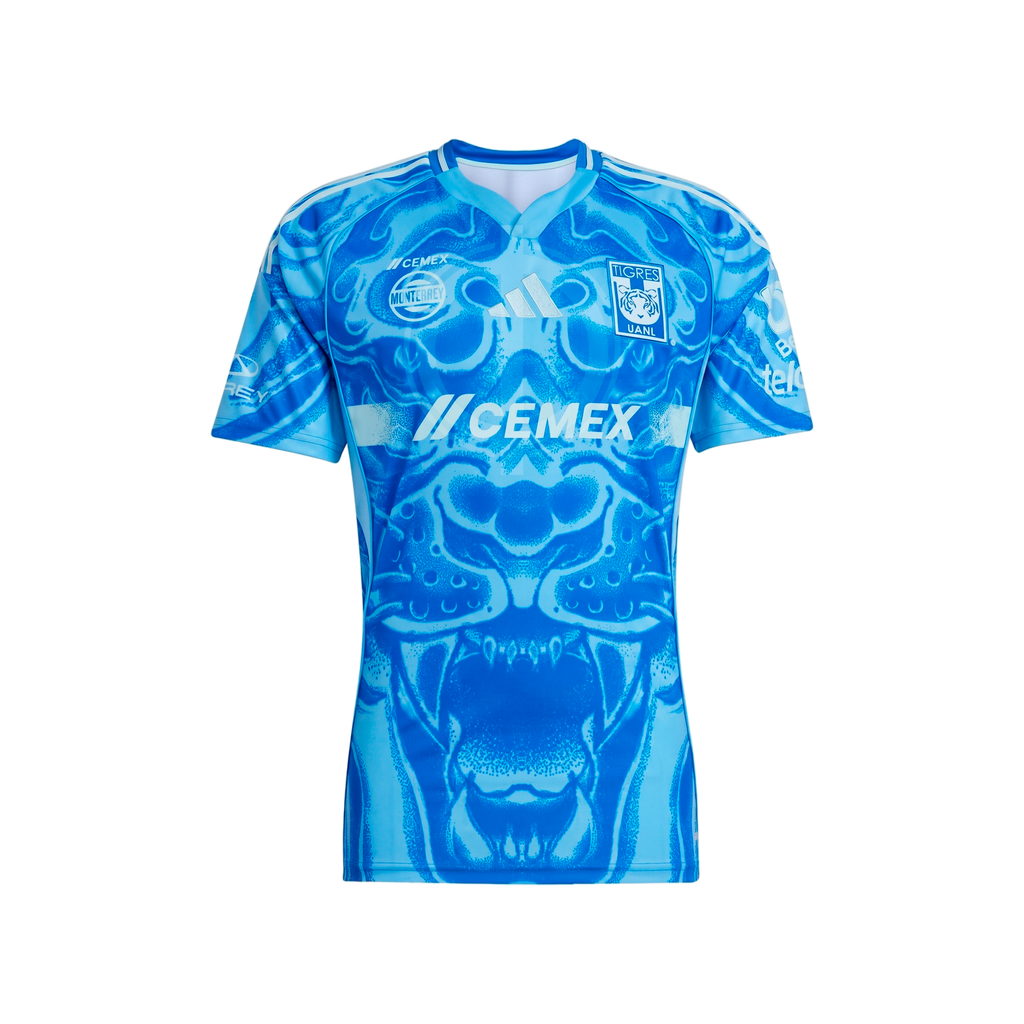 Jersey Adidas Tigres UANL Niño Visitante 25/26