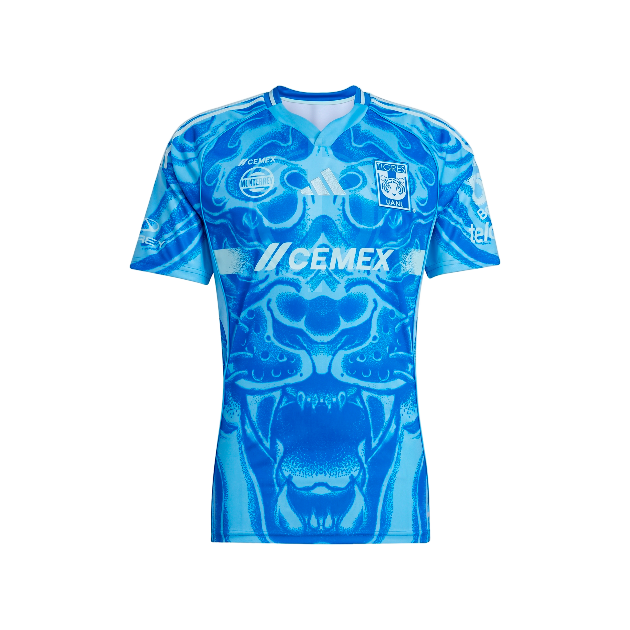 Jersey Adidas Tigres UANL Niño Visitante 25/26