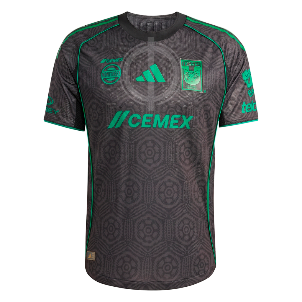 Jersey Adidas Tigres UANL Tercer 25/26 Authentic
