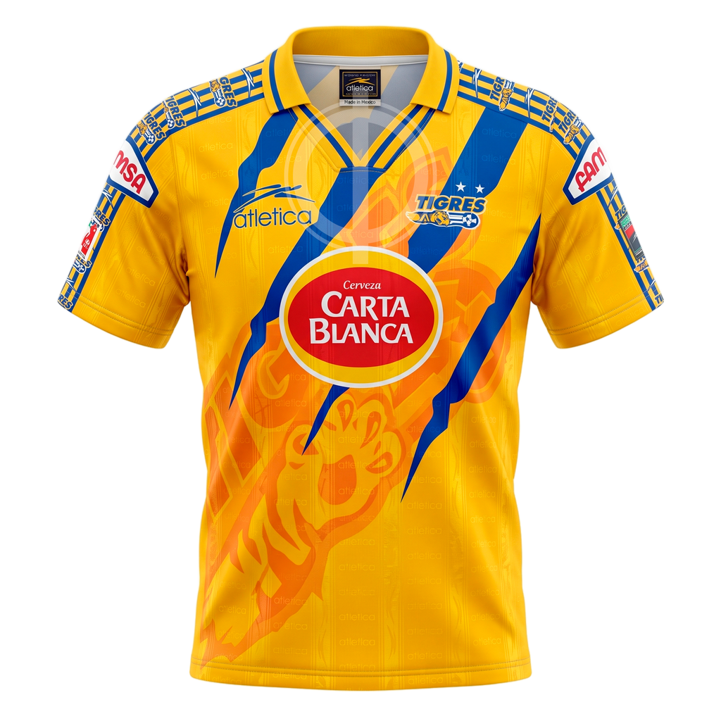 Jersey Atlética Tigres UANL Local 97/98