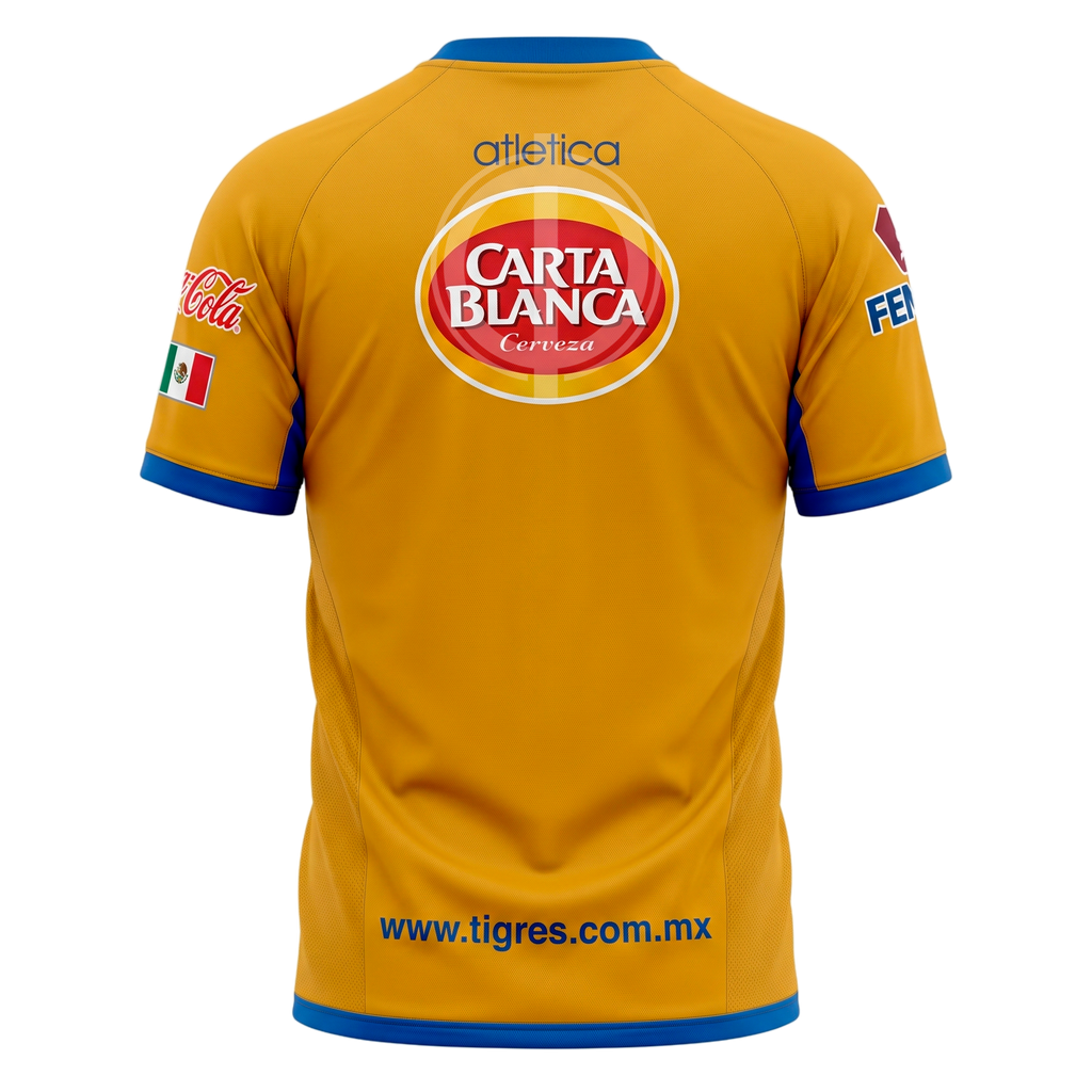 Jersey Atlética Tigres UANL Local Copa Libertadores 2005