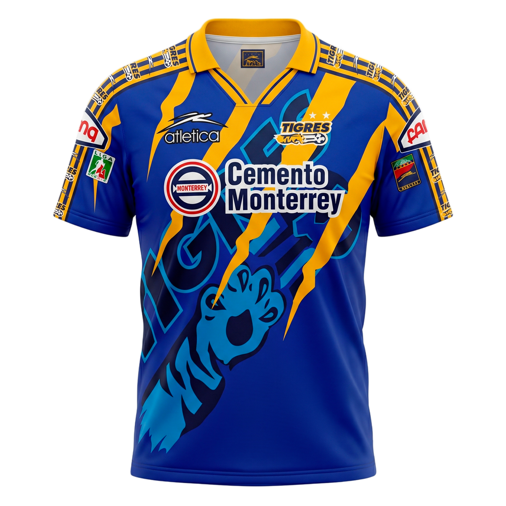 Jersey Atlética Tigres UANL Visitante 97/98