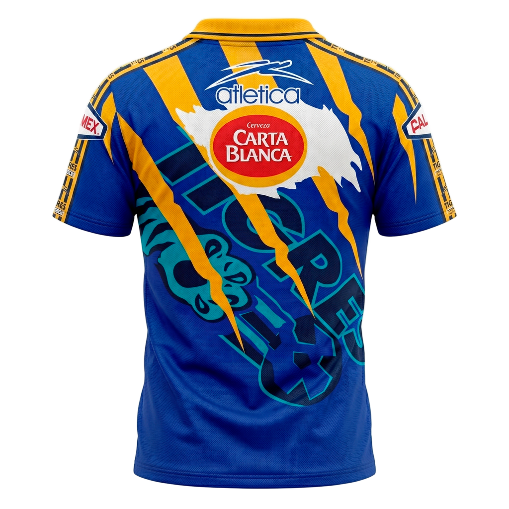 Jersey Atlética Tigres UANL Visitante 97/98