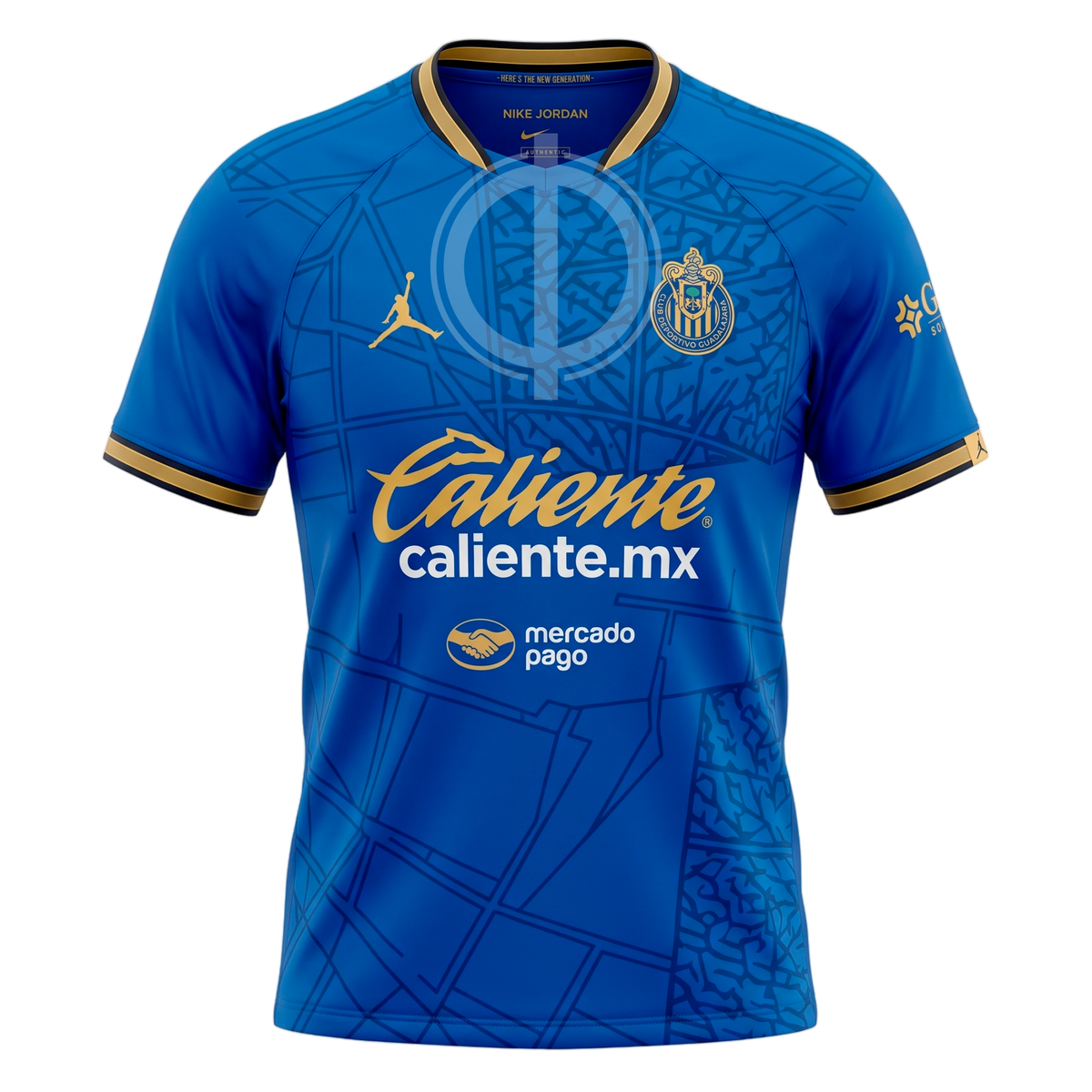 Jersey Jordan Chivas Edición Azul 26/27