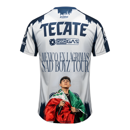 CF Monterrey 25/26 Home Jersey x Junior H Mexico at Lagrimas Sad Boyz Tour