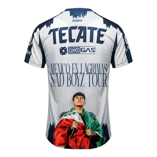 Jersey Local CF Monterrey 25/26 x Junior H México en Lagrimas Sad Boyz Tour