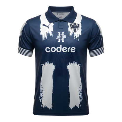 Jersey Local CF Monterrey Mundial de Clubes 2025 x Junior H México en Lagrimas Sad Boyz Tour