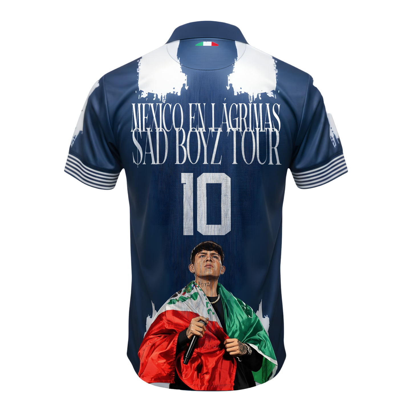 Jersey Local CF Monterrey Mundial de Clubes 2025 x Junior H México en Lagrimas Sad Boyz Tour