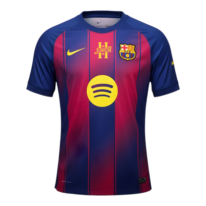 Jersey Local FC Barcelona 25-26 x Junior H México en Lagrimas Sad Boyz Tour