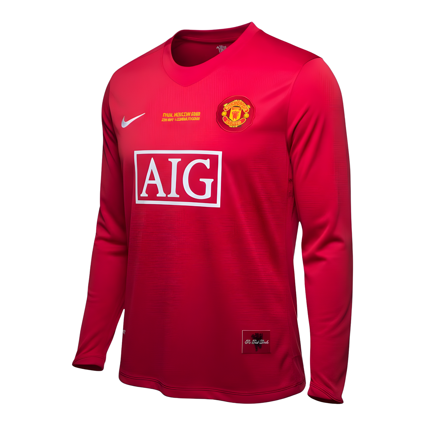 Jersey Local Manga Larga Manchester United 07/08