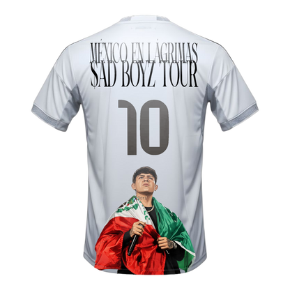 Real Madrid CF 25/26 Home Jersey x Junior H Mexico at Tears Sad Boyz Tour