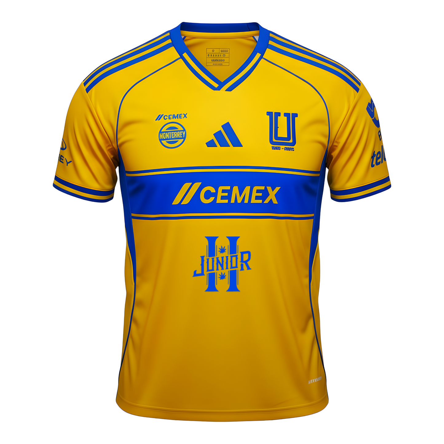 Tigres UANL Home Jersey 25/26 x Junior H Mexico at Lagrimas Sad Boyz Tour