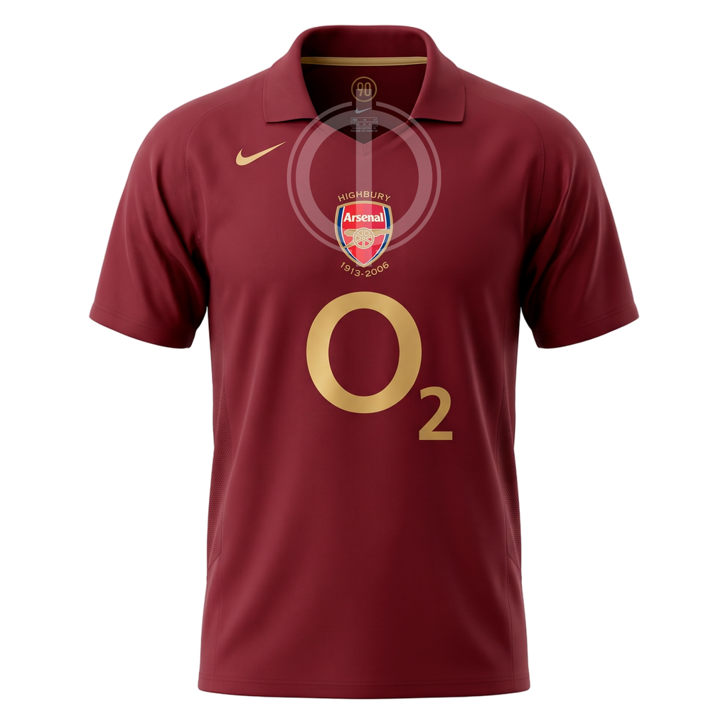 Jersey Nike Arsenal Local 05/06