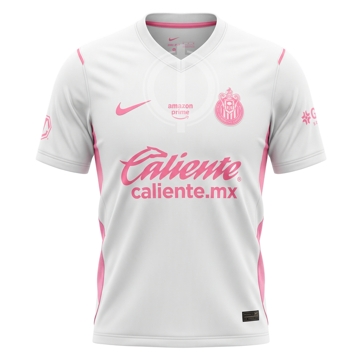 Jersey Nike Chivas Visitante Edición Rosa 26/27