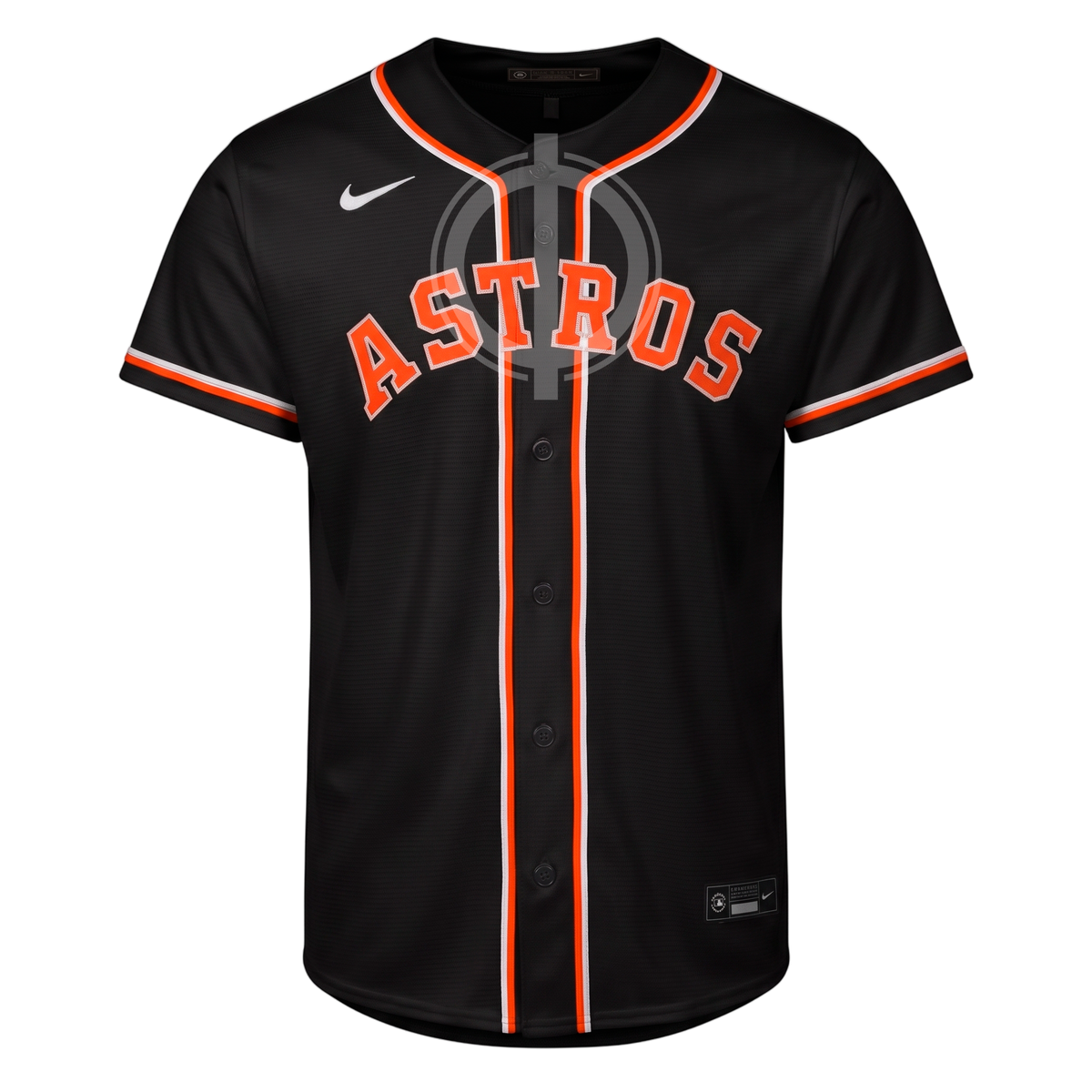 Jersey Nike Houston Astros Carbon Black