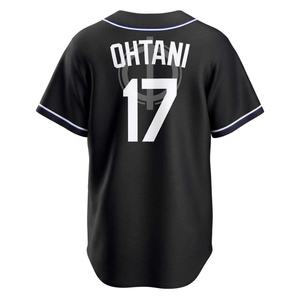 Jersey Nike Los Angeles Dodgers Black Carbon