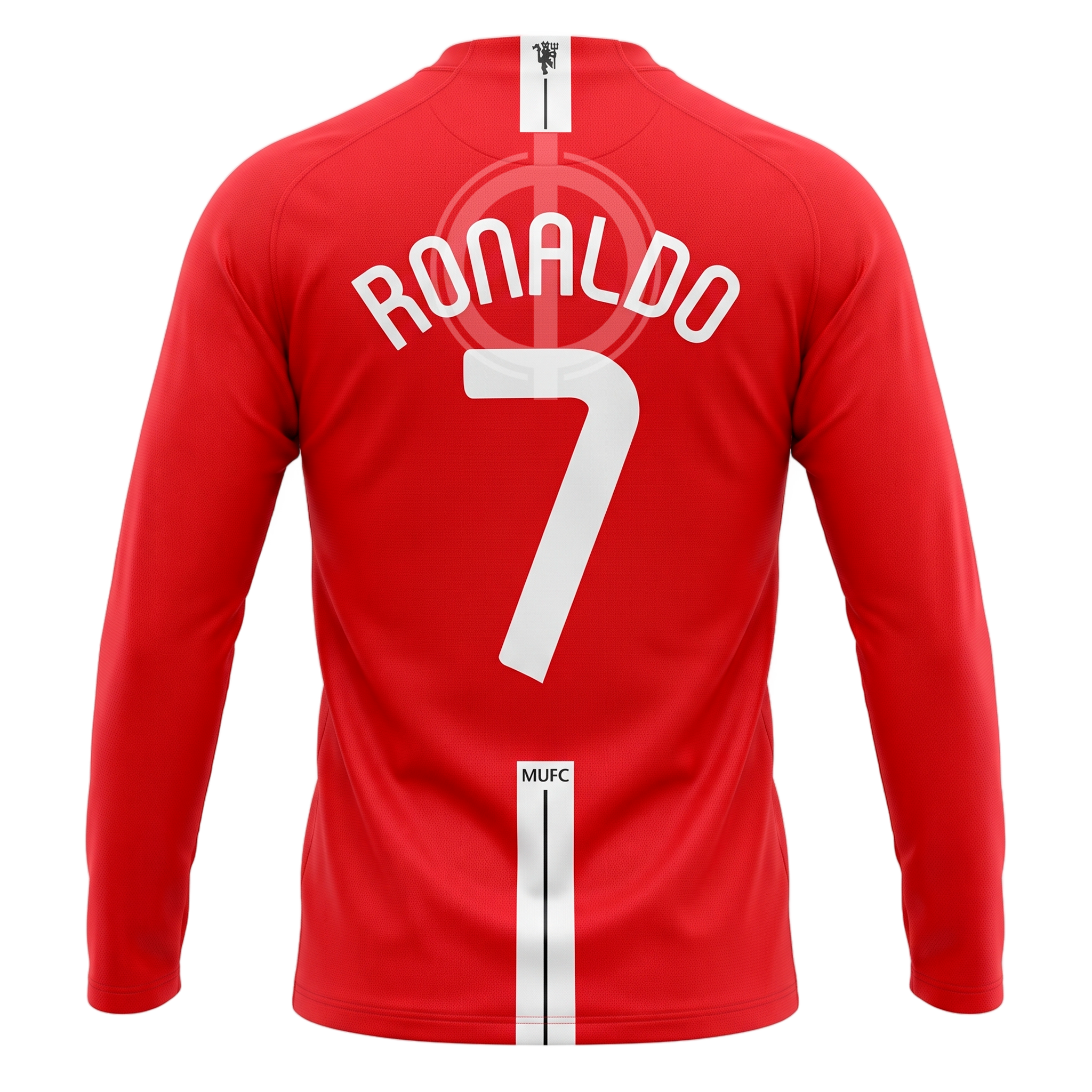 Jersey Nike Manchester United Manga Larga Local 07/08