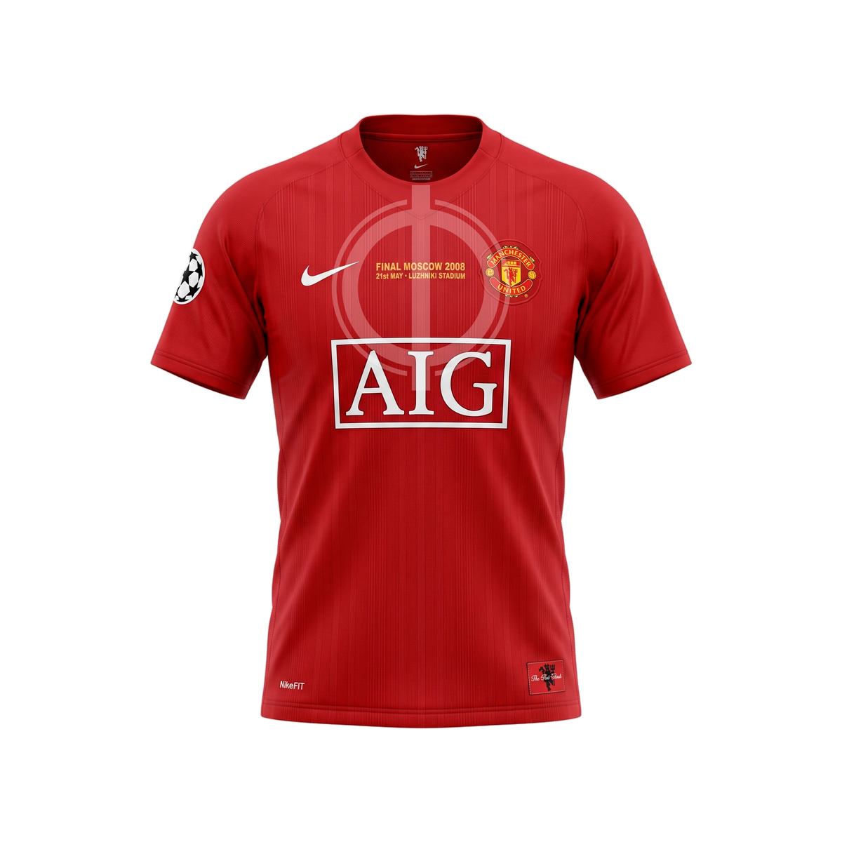 Jersey Nike Manchester United Niño Local 07/08