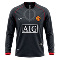 Jersey Nike Manga Larga Manchester United Visitante 07/08