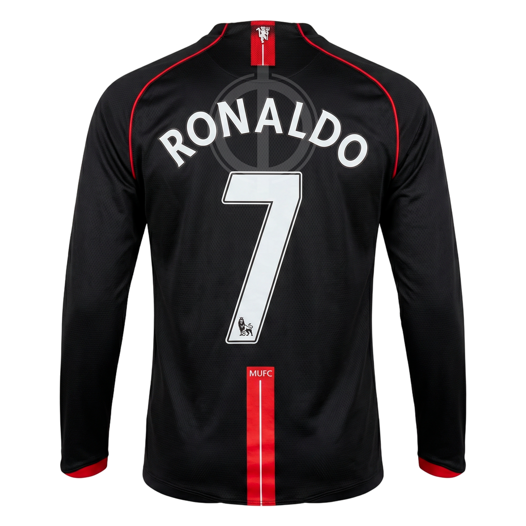 Jersey Nike Manga Larga Manchester United Visitante 07/08