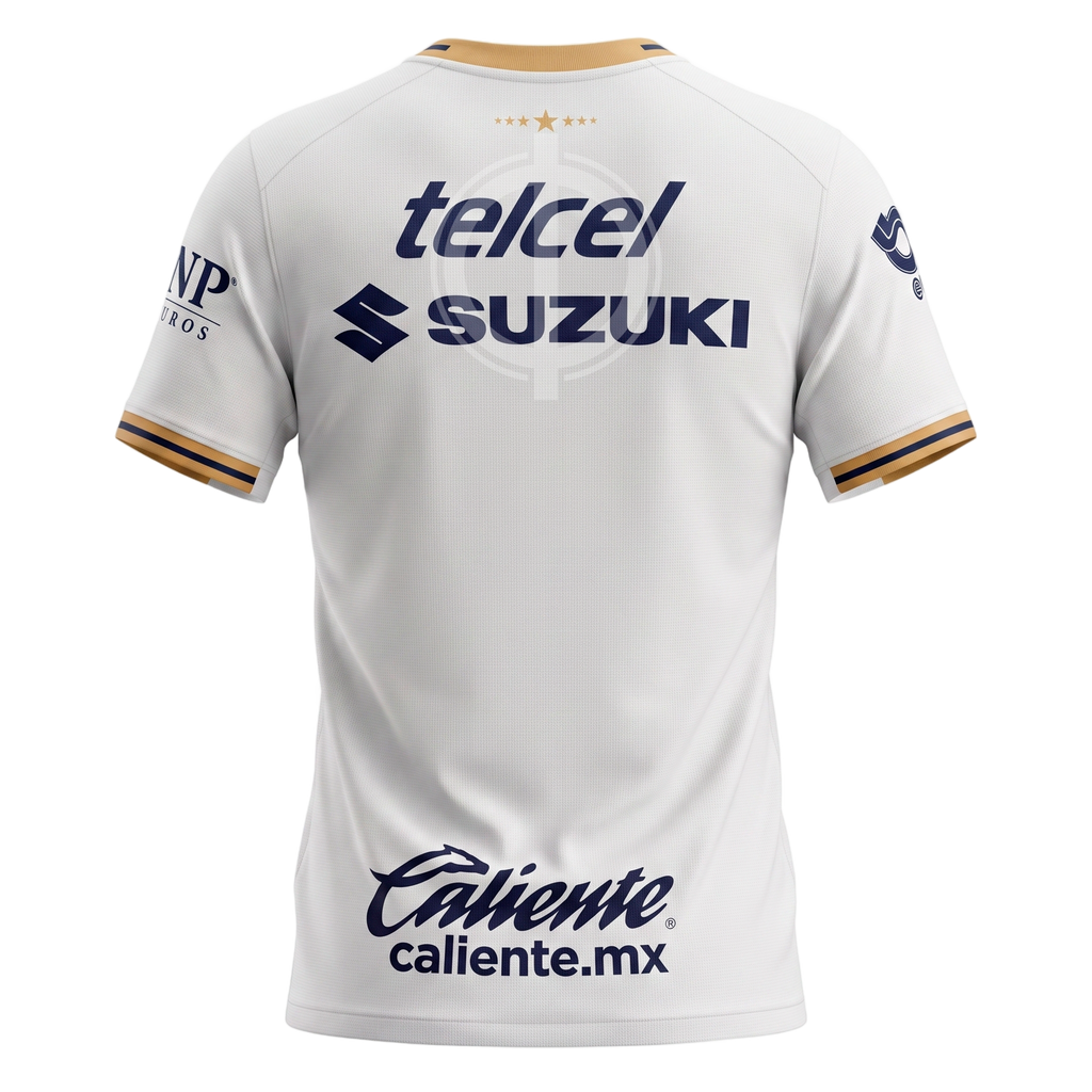 Jersey Puma Pumas UNAM Visitante 26/27