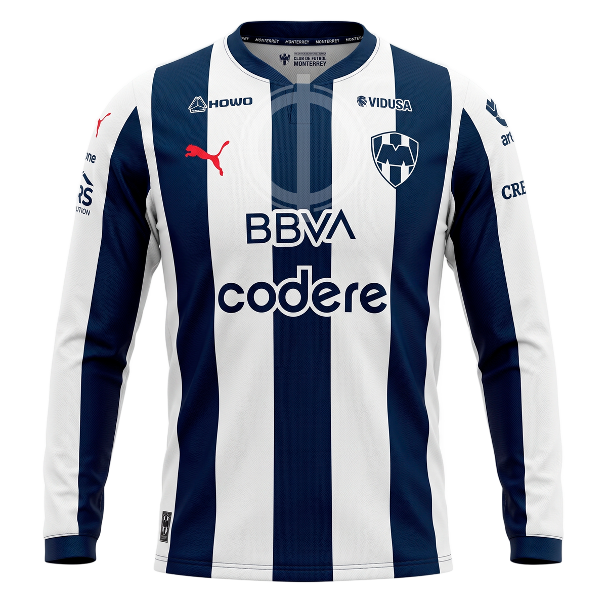 Jersey Puma Rayados Local 26/27 Manga Larga