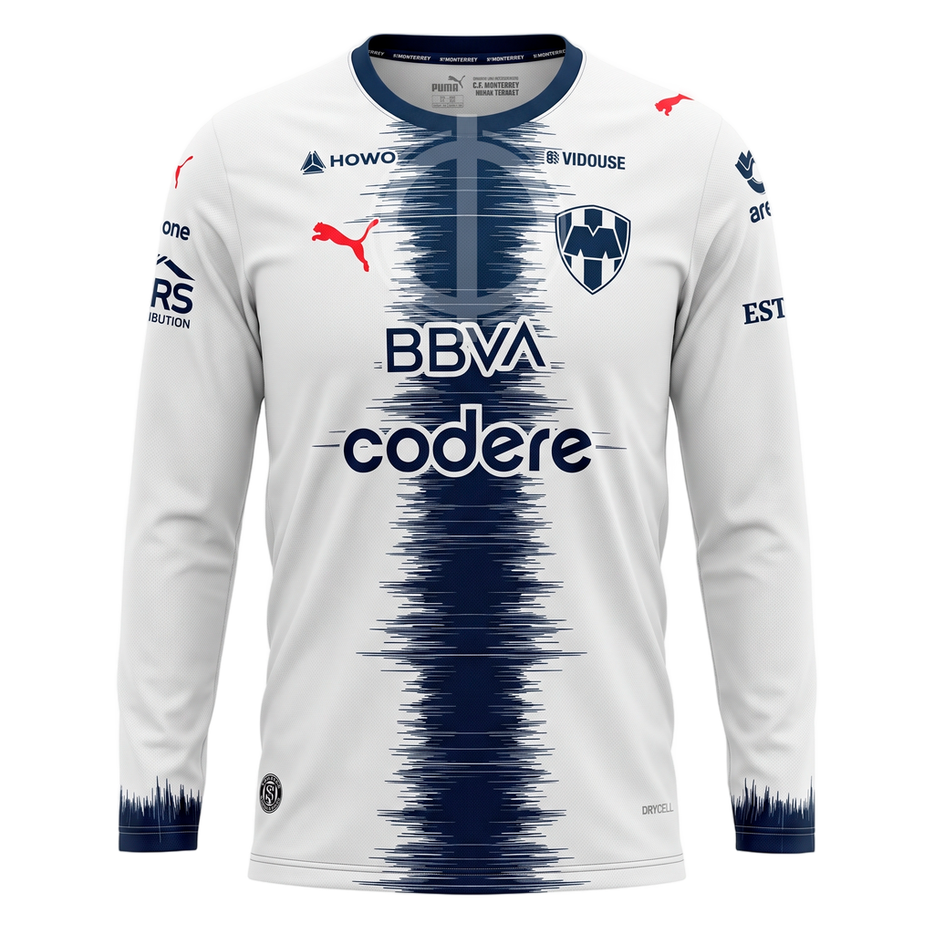 Jersey Puma Rayados Visitante 26/27 Manga Larga