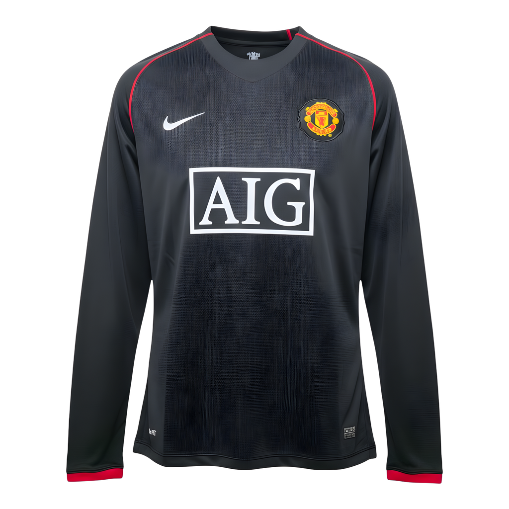 Jersey Visitante Manga Larga Manchester United 07/08