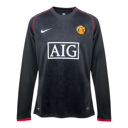 Jersey Visitante Manga Larga Manchester United 07/08