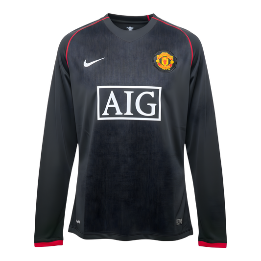 Jersey Visitante Manga Larga Manchester United 07/08