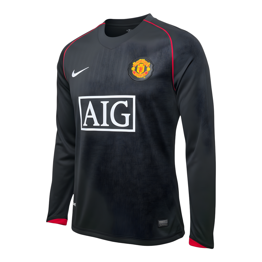 Jersey Visitante Manga Larga Manchester United 07/08