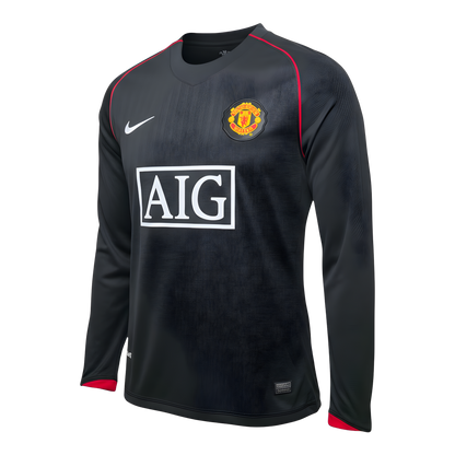 Jersey Visitante Manga Larga Manchester United 07/08