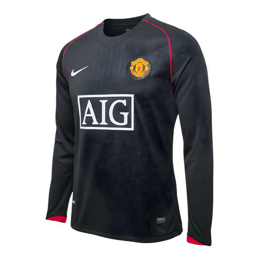 Jersey Visitante Manga Larga Manchester United 07/08