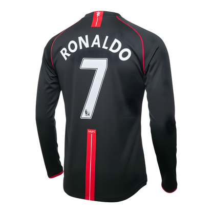 Jersey Visitante Manga Larga Manchester United 07/08