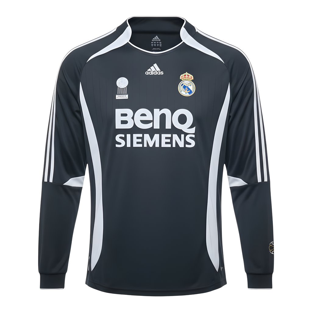 Jersey Visitante Manga Larga Real Madrid CF 06/07